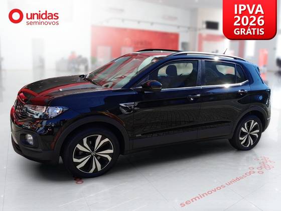 VOLKSWAGEN T-CROSS 1.0 200 TSI TOTAL FLEX COMFORTLINE AUTOMÁTICO VOLKSWAGEN T-CROSS 1.0 200 TSI TOTAL FLEX COMFORTLINE AUTOMÁTICO